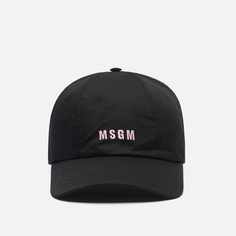 Кепка MSGM Micrologo Baseball, цвет чёрный