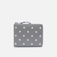 Кошелек Comme des Garcons Wallet SA7100PD Polka Dot, цвет серый