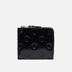 Кошелек Comme des Garcons Wallet SA3100NE Polka Dots Embossed, цвет чёрный