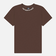 Женская футболка The North Face Zumu Relaxed, цвет коричневый