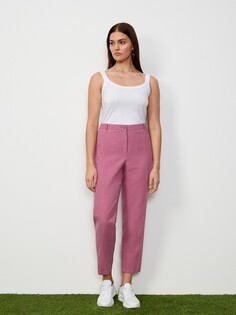 Брюки прямые со льном 4XL(56) Lalis