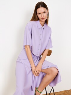 Укороченная рубашка из вискозы L(48) Elis