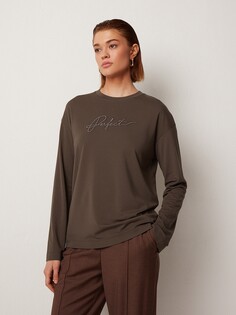 Лонгслив с авторской вышивкой L(48) Elis