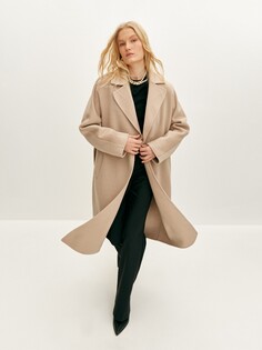 Пальто-халат из шерсти XS(42) Elis