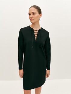 Платье с декоративной шнуровкой XL(50) Lalis