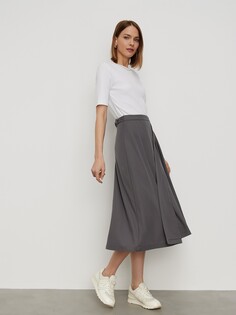 Юбка А-силуэта на запах S(44) Elis