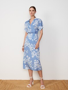 Юбка-миди с разрезом XL(50) Elis