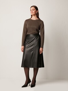 Юбка A-силуэта из экокожи 3XL(54) Lalis