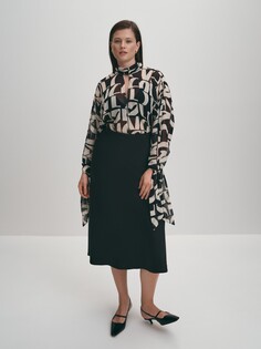 Юбка из атласа XL(50) Lalis