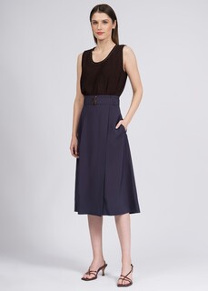 Юбка женская темно-синяя L(48) Elis