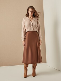 Юбка-миди А-силуэта XS(42) Elis