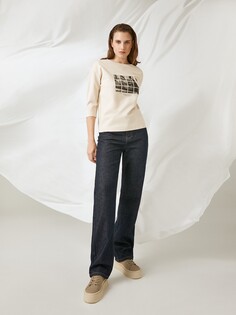 Джинсы прямые XS(42) Elis