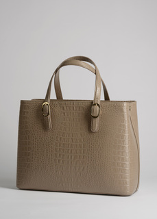 Каркасная сумка из натуральной кожи (35*27*13) Elis