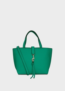 Сумка-тоут зелёная (31*11.5*20) Elis