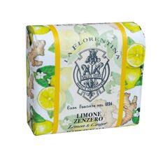 Мыло Лимон и имбирь (106 г) La Florentina