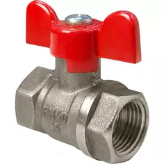 Кран шаровой Valfex 1/2" внутренняя-внутренняя резьба ручка бабочка