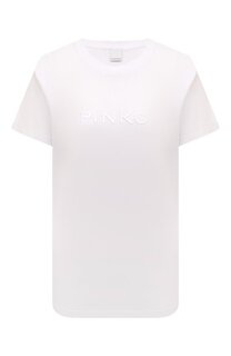 Хлопковая футболка Pinko