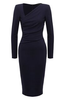 Платье из вискозы Emporio Armani