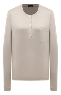 Хлопковый лонгслив Kiton