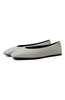Кожаные балетки Emporio Armani