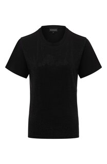 Хлопковая футболка Emporio Armani