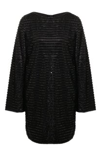 Платье с отделкой пайетками Emporio Armani