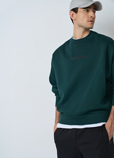 Объёмная толстовка, Зеленый Ostin