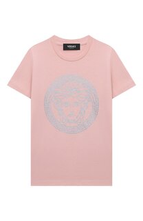 Хлопковая футболка Versace