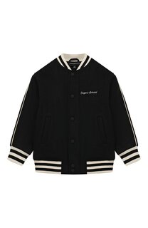 Шерстяной бомбер Emporio Armani
