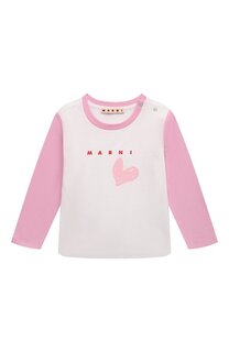 Хлопковый лонгслив Marni