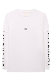Хлопковый лонгслив Givenchy