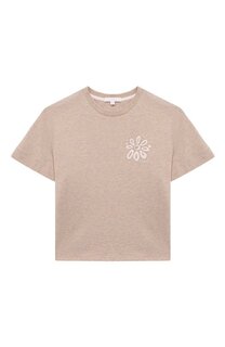 Хлопковая футболка Chloé Chloe