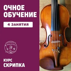 Скрипка. 4 индивидуальных занятия Unknown