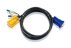 Кабель Aten 2L-5203A KVM с интерфейсами передачи звука, VGA (3м)