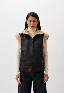 Жилет кожаный Karl Lagerfeld Lamoda Exclusive