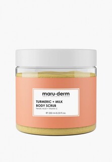 Скраб для тела Maru.derm Turmerıc + Milk Body Scrub, 250 мл