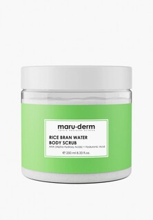 Скраб для тела Maru.derm Rice Bran Water Body Scrub, 250 мл
