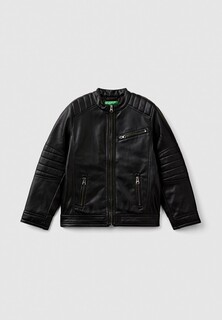 Куртка кожаная United Colors of Benetton 