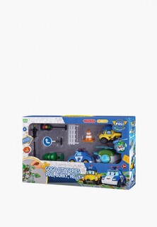 Набор игровой Robocar Poli Городская служба с 3 героями-машинками