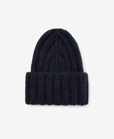 Шапка вязаная синяя GLVR (One size (56))
