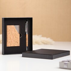 Набор подарочный 2в1 (ручка, визитница) NO Brand