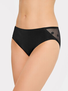 Трусы женские слип-бикини в черном цвете Mark Formelle