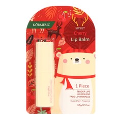 Новый год. новогодний бальзам для губ, вишня, 3,5 г NO Brand