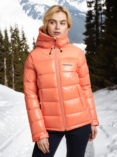 Пуховик женский Peak Performance Frost, Оранжевый
