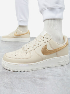 Кеды женские Nike Air Force 1 07, Бежевый