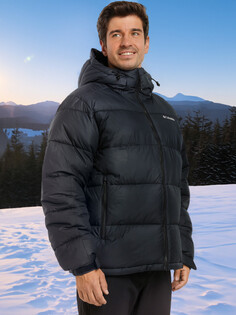 Куртка утепленная мужская Columbia Pike Lake II Hooded Jacket, Черный