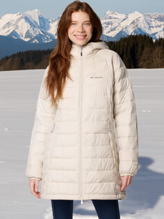 Куртка утепленная женская Columbia Powder Lite II Mid Jacket, Бежевый