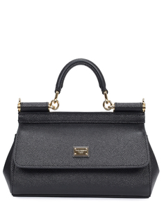 Сумка кожаная Sicily Dolce & Gabbana