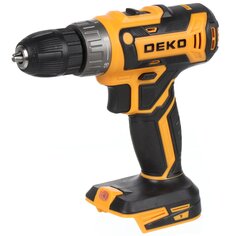 Дрель-шуруповерт аккумуляторный, Deko, DKCD20FU-Li, 20 В, быстрозажимной патрон, 063-4454 ДЕКО