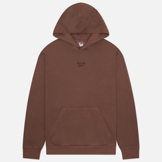 Мужская толстовка Reebok Identity Washed Hoodie, цвет коричневый